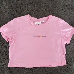 Calvin Klein Pride Collection Crop Top